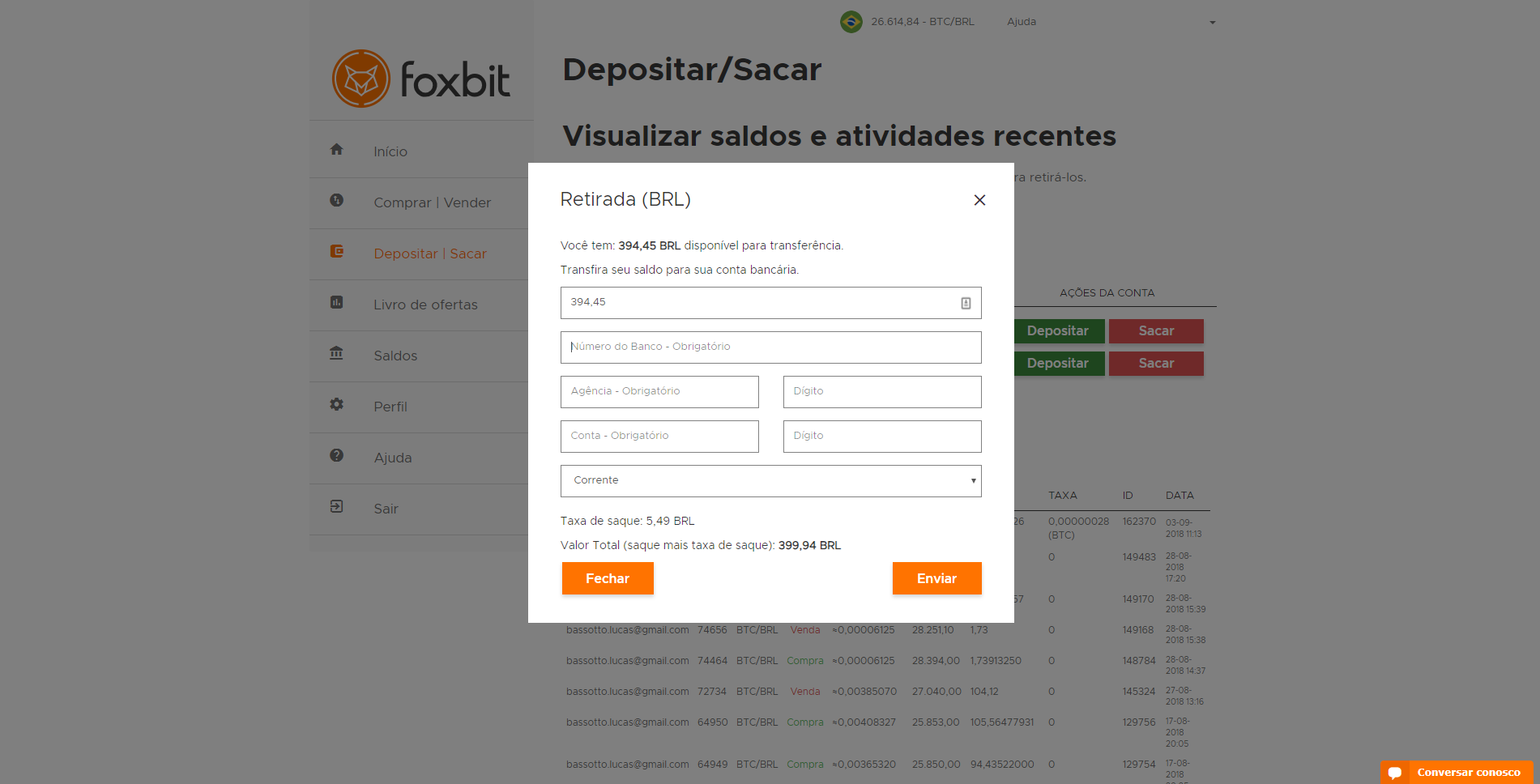 foxbit exchange