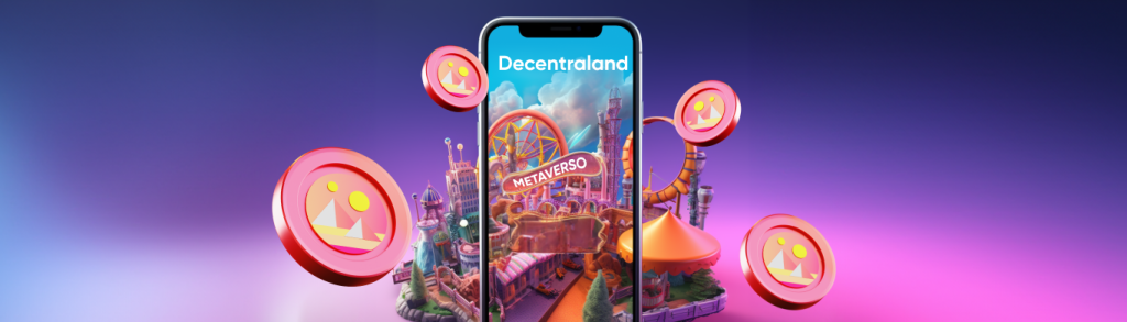 Banner da Decentraland