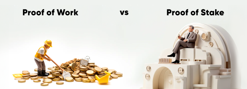 Diferenças entre PoS e PoW