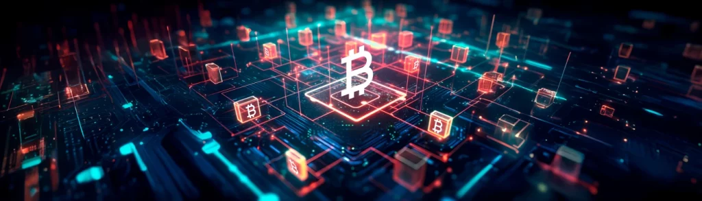 Banner sobre mineração de criptomoedas